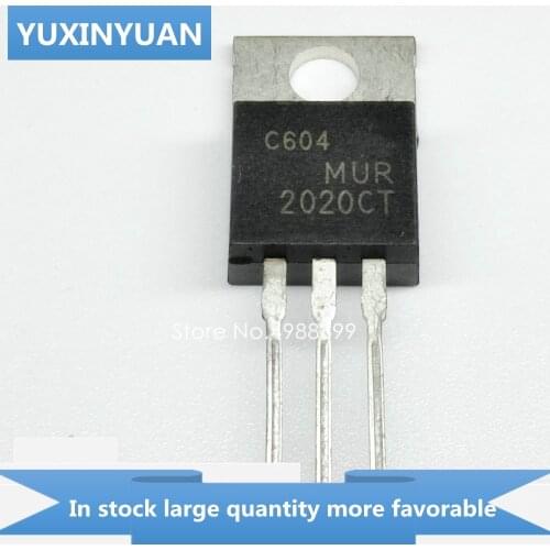 YUXINYUAN 5PCS MUR2020CTR MUR2020C MUR2020 UR2020CTR R2020CTR 2020CTR 2020 TO220 in stock in stock