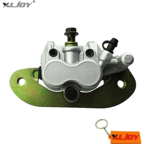 Rear Left Brake Caliper With Pads For Yamaha UTV Rhino 700 2008-2011 Replaces OEM Part #5B4-2580T-01-00, 5B4-2580T-00-00