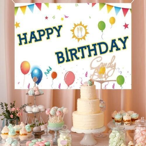 1pcs/lot Baby shower party 180x120cm background wall cloth for birthday backdrop cover party backdrop stand party decor supplies