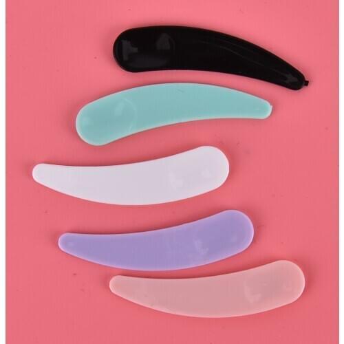 30pcs/lot Mask Stick Plastic Mini Disposable Cosmetic Spatula Scoop Spoon Makeup Maquillage Tools Equipment Face Beauty Facial