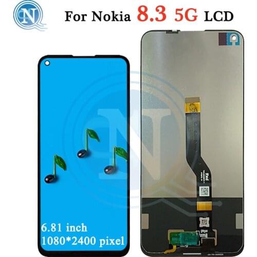 6.81" ORIGINAL Display for Nokia 8.3 5g LCD Display Touch Screen for Nokia 8.3 5g display Replacment For nokia 8.3 lcd display