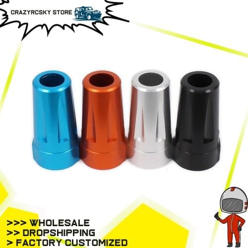 Alloy Aluminum RCAWD Rear Cup Axle Adapter Lockout For 1/10 RC Hobby Model Car Axial Yeti Rock Racer Buggy Crawler Upgrade Part