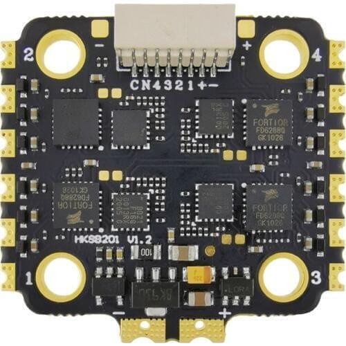 HAKRC BLHeli-S Bit 8B201 35A 2-6S 4 IN 1 ESC Support DShot150/300/600 PWM Multshot for FPV RC Drone Aircraft Part Accessory