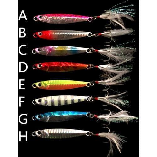 Hot Sale 1 Pieces25g 6.5cmMetal Lure Fishing Spoon Freshwater Fishing Hard LureSliceJigBait Spoon Fishing Tackle Metal Jigging