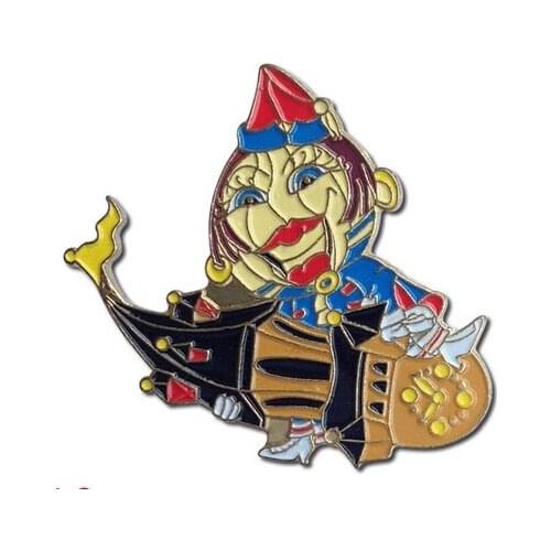 Custom triangel Lapel Pin/Badge/emblem in die cast process shiny silver palting and soft enamel technique