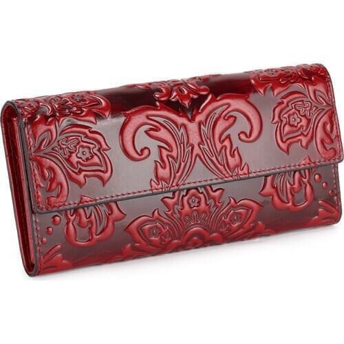 Quality Fashionable Ladies Wallets Real Coin Luxury Designer Purses Elegant Mobile Phone Cash Card Bags Womens Clutch