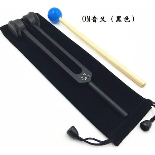 Quality OM tuning fork 136.1Hz crystal tuning fork clean energy chakra tuning fork 3 color