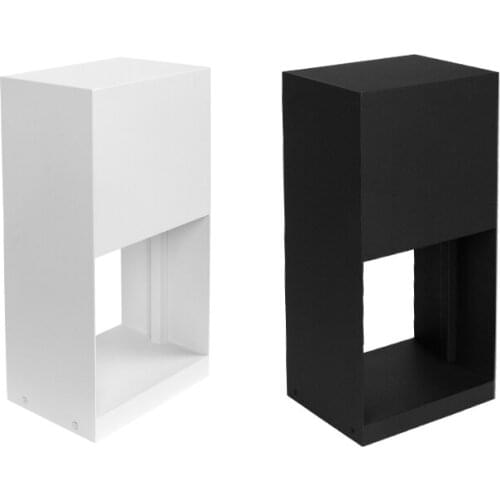 Garden Courtyard Iron PMMA Square IP65 Waterproof 10w Cob Outdoor Post Lamp LED Courtyard Street Garden Landscape Lawn Light