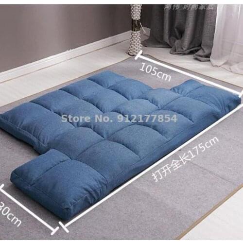 Lazy sofa simple small apartment living room double modern economy tatami folding bedroom balcony sofa bed