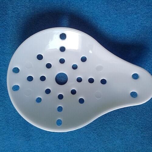 1pcs Medical transparent plastic eye mask white holes air scoop eye socket mask for eye protection after ophthalmic surgery