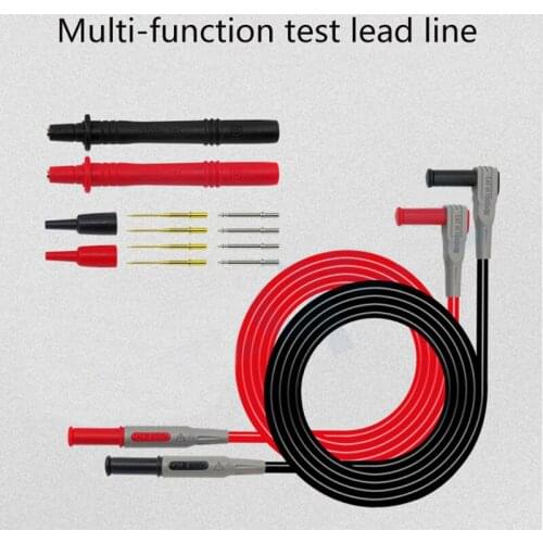 Multifunction Test Lead Wire Multimeter Wire Line Kit Tip Test Lead Probe Test Leads For Digital Multimeter Cable Feeler Wires
