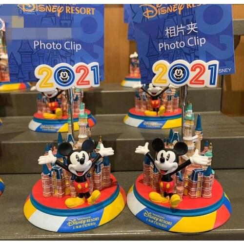 New Style Shanghai Disney Mickey Mouse 2021 Photo Clip, Note Clip, Decoration Gift AG2364