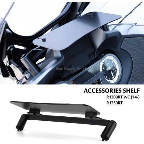 Fit for bmw r1250rt R 1250 RT R1200RT WC Motorcycle Accessories Shelf GPS Plate Navigation Bracket Electronic Sun visor