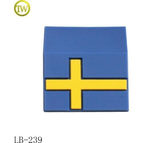 Custom clothing labels personalized garment tags silicone rubber label