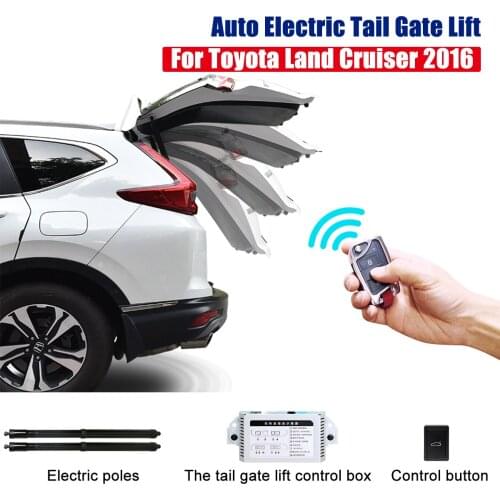 Easy to install Smart Auto ElectricTail Gate Lift For Toyota Land cruiser 2016 with Remote Control Drive Seat Button Control Set