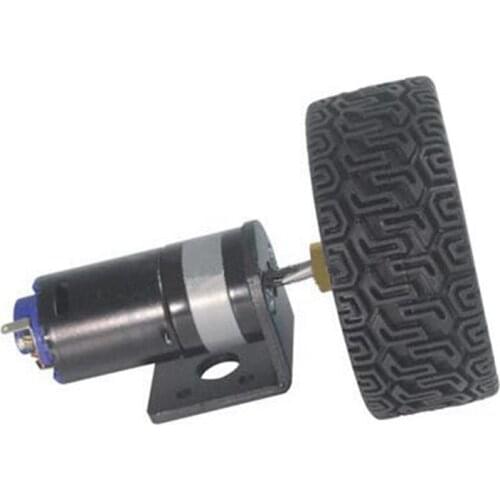 DC 6V 12V Gear Motor High Torque Electric Encoder Motor 20-4545RPM Mini Micro Metal Gear Reduction Motor 370 DC Gear Motor