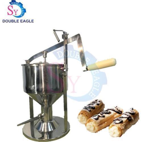 High Quality Stainless Steel Manual Bread Jam Filling Machine/Commercial Hand Press Puffs Filler Injection Tool