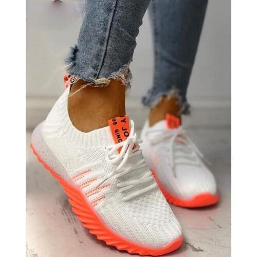 2020 New Women Platform Chunky Sneakers Casual Vulcanize Shoes Luxury Designer Female Fashion Sneakers Chaussures Femme