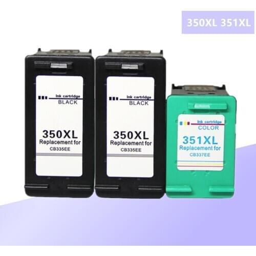 350XL 351XL Ink cartridge replacement for hp 350 351 for hp350 D4200 C4480 C4580 C4380 C4400 C4580 C5280 C5200 C5240 printer