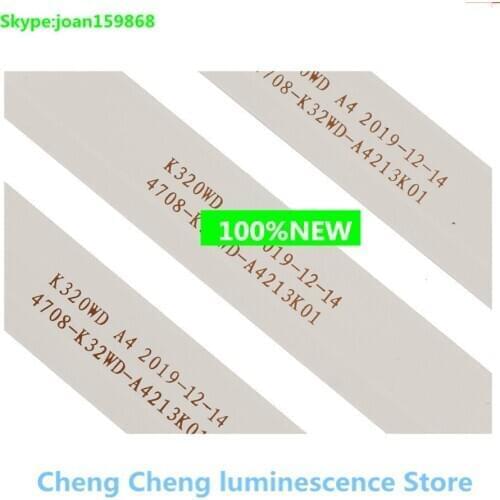 15pcs x 32 inch LED TV Backlight Strips 4708-K320WD-A4213K01 K32WD for TCL LE32D8800 screen K320WD8