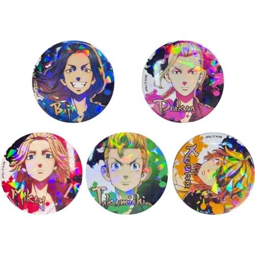 Tokyo Revengers New Anime Cartton Metal Badge Brooch Pin Cosplay Anime Buttons Collection Holiday Gifts