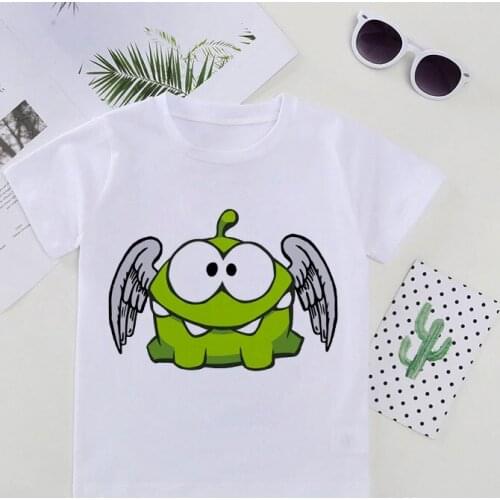 Adventure Summer Kids Girl T Shirt Fashion Baby Girls Tops Om Nom Stories Toddler Tees Clothes Children T-shirts Short Sleeve