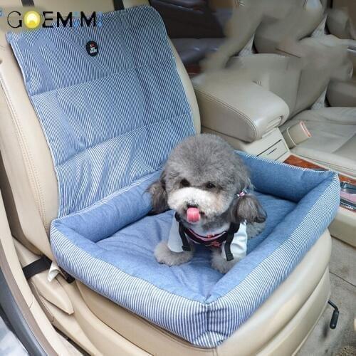 Travel Dog Car Carrier Seat Cover Folding Hammock Pet Carriers Bag Carrying For Dogs Cats Transportin Pet Basket Dog Car Seat