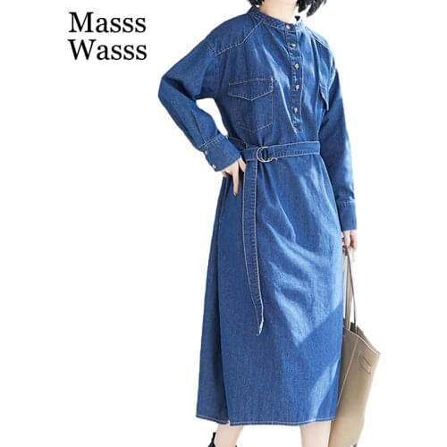 Fashion Denim Dresses Masss Wasss China