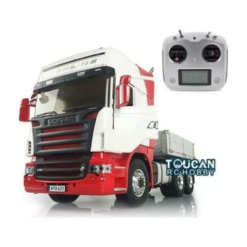 LESU RC 1/14 6*6 Metal Chassis Car Hopper Hercul Painted Scan Cab Radio ESC THZH0609-SMT2