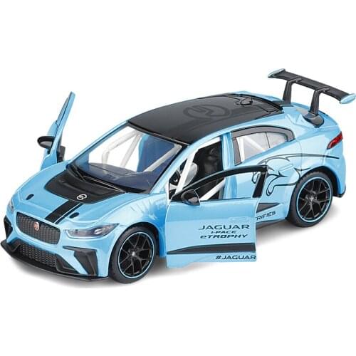 JKM 1:36 Jaguar I PACE Series Simulation Model Car