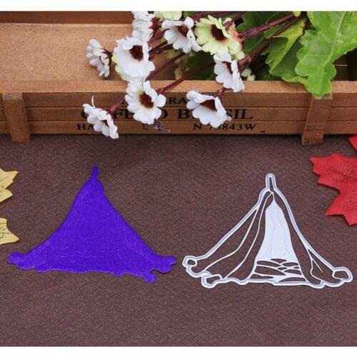 Cloak Tent Embossing Scrapbooking Metal Cutting Dies For Album Decorative DIY Cards and Card Making Embossing Craft New