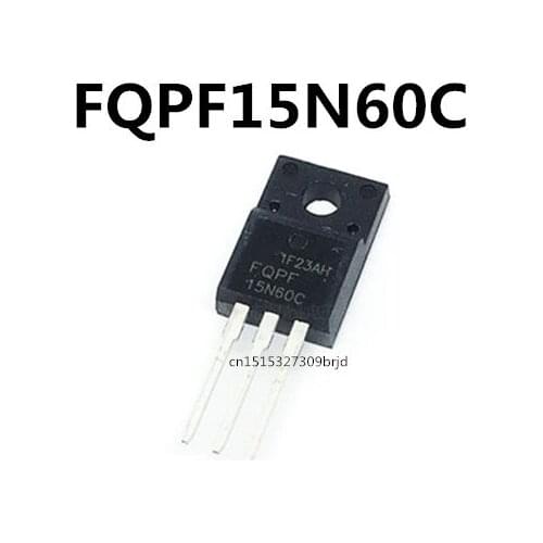 Original 5pcs/ FQPF15N60C 15A 600V TO220F 15N60C