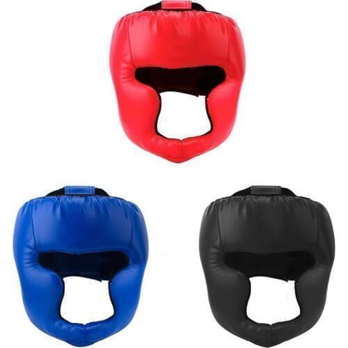 Professional Sanda Protective Boxing Training Gear Helmet Enclosed Helmet Muay Thai Fighting Protection Gear Guard Head
