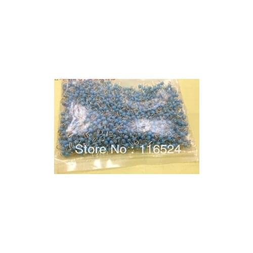 PCB board test points / test beads / gold plated ceramic test loop / circuit board test pin / blue