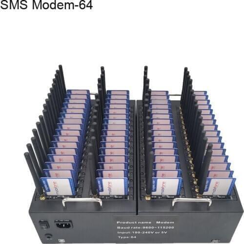 USB Interface GSM Sim Modem 64 Port For Bulk SMS