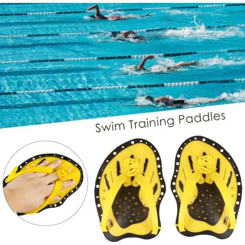Diving Hand Webbed Swimming Paddles Adult Swimming Training Paddles Training Aid For Adult Children Beginners