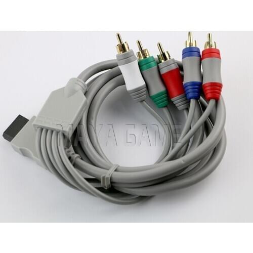 OCGAME high quality Component HD HDTV AV Adapter Cable Audio Video 5 RCA For Nintendo Wii