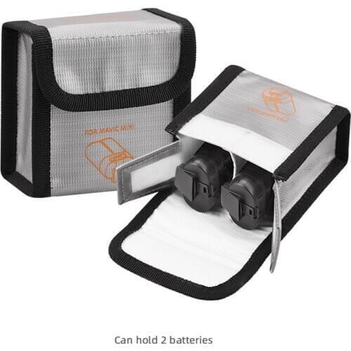 BRDRC Explosion-Proof Battery Storage Bag for DJI Mavic Mini Drone Accessories Safety Bag Safe Protective Case Fireproof Bag