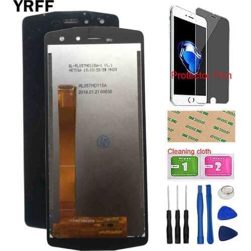YRFF 5.72'' Mobile Phone LCD Display LCDs For Leagoo Xrover LCD Display Touch Screen Digitizer Panel Tools Protector Film
