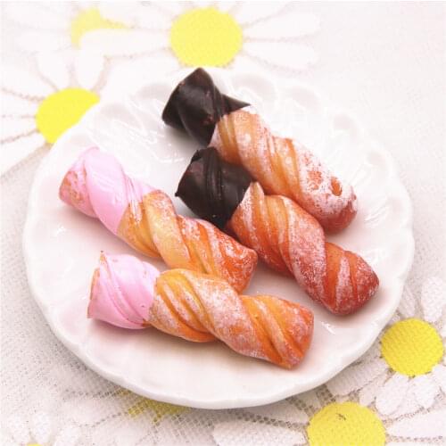 Chocolate cookies stick 10PCS 9x29mm Resin Flatback Cabochon Miniature Food Art Supply Decoration Charm Craft