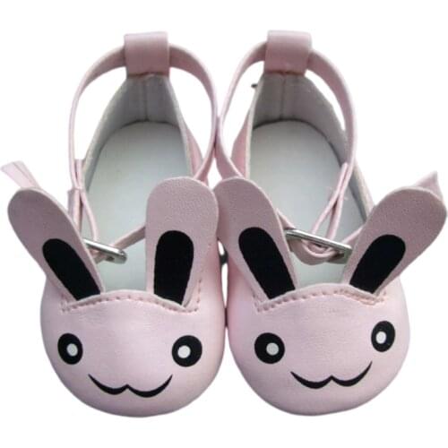 18 inch doll leather shoes 18: girls doll shoes, also suit for Baby new born dolls