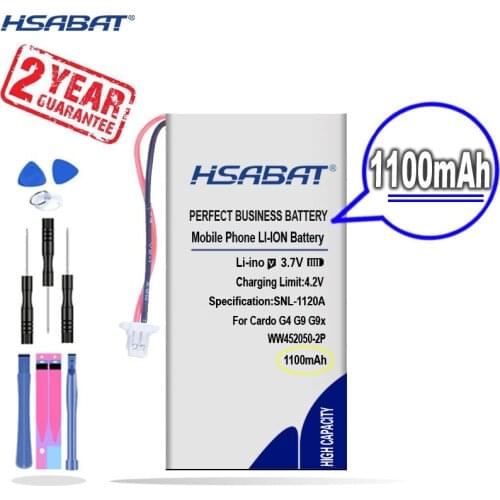 HSABAT 0 Cycle Battery for CARDO G4 G9 G9x Scala Rider G4 Scala Rider G9 Scala Rider G9x SCHUBERTH C3 BAT00002 BAT00004