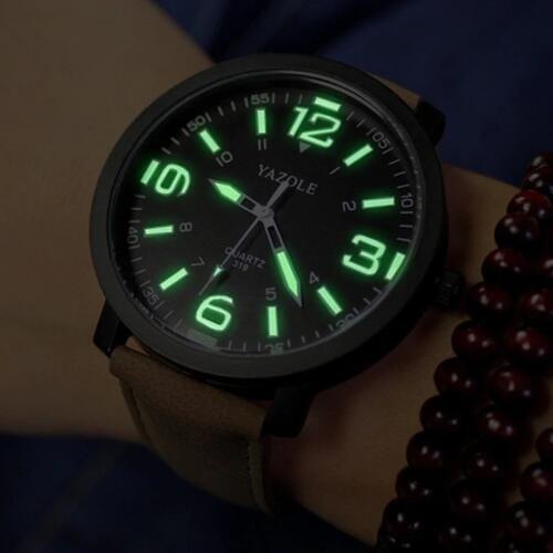 YAZOLE Luminous Watch Men Watch Casual Sport Watches Fashion Mens Watch Male Clock Erkek Kol Saati Reloj Hombre Hot Sale