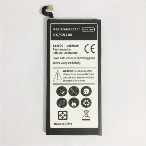 EB-BG920ABE S6 Battery for Galaxy S6 battery G9200 G920f G920i G920A G925S battery s6
