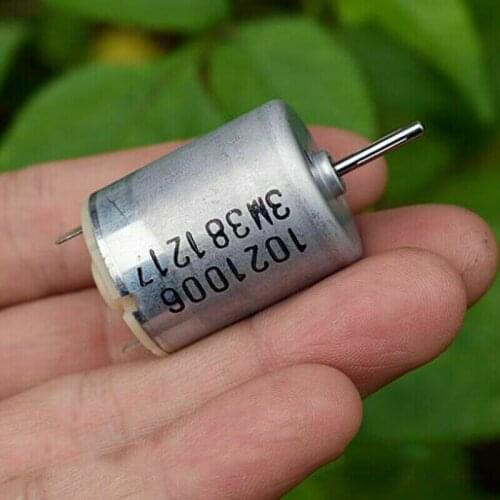 JOHNSON RF-370CB-081100 Precious Metal Brush Motor DC 24V-36V 5100RPM High Speed Low Noise for Toy Car Boat Models