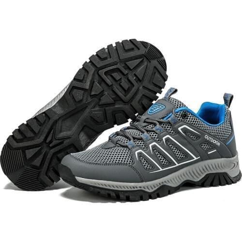 Outdoor Trail Trekking Hiking Climbing Shoes Unisex Size 39-46 Rubber Platform Non-slip Sneakers Sports Shoes Summer