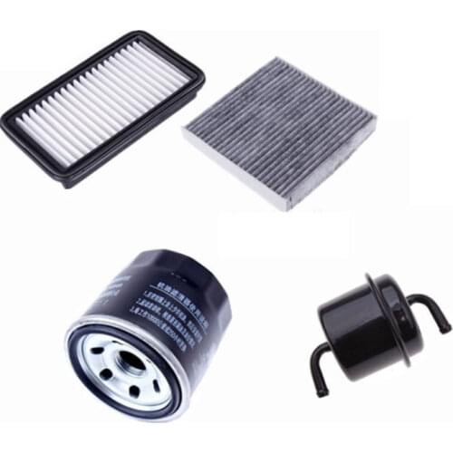 Set filters used for Suzuki SX4 1.6 Four filter OEM: 13780-79J00 95860-63J10-000 15403-77J00 15208-53J00