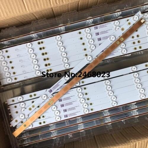 New Kit 14 PCS LED backlight strip for 49PUS6401 49PUH6101 GJ-2K16-490-D712-P5-L/R 01N21 01N22 TPT490U2 LB49016 V1_00