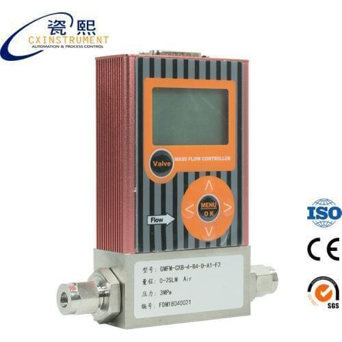 LPG flowmeter 0-500ml/min Flow Range and digital display 4-20mA Output Air flowmeter