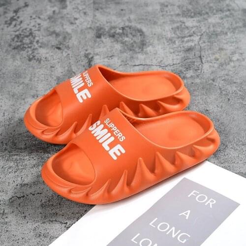Fashion Orange Summer Couple Platform Slippers Women Fish Mouth Beach Slides Women Flip Flops Non-slip Home Shoes шлепки женские